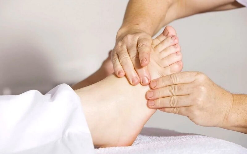 Massage des pieds