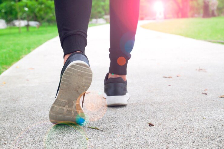 Marcher pour le bien-être