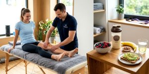 Massage sportif pour femme